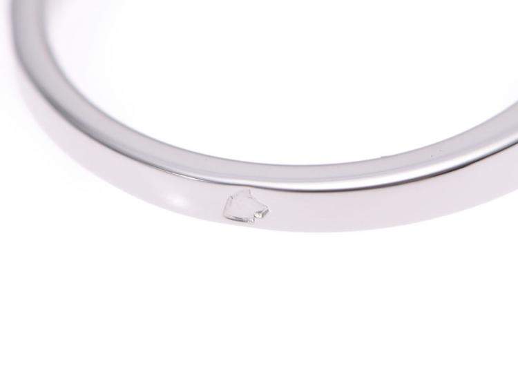 Pre Owned Cartier Ballerina Diamond And Platinum Ring Size 46 