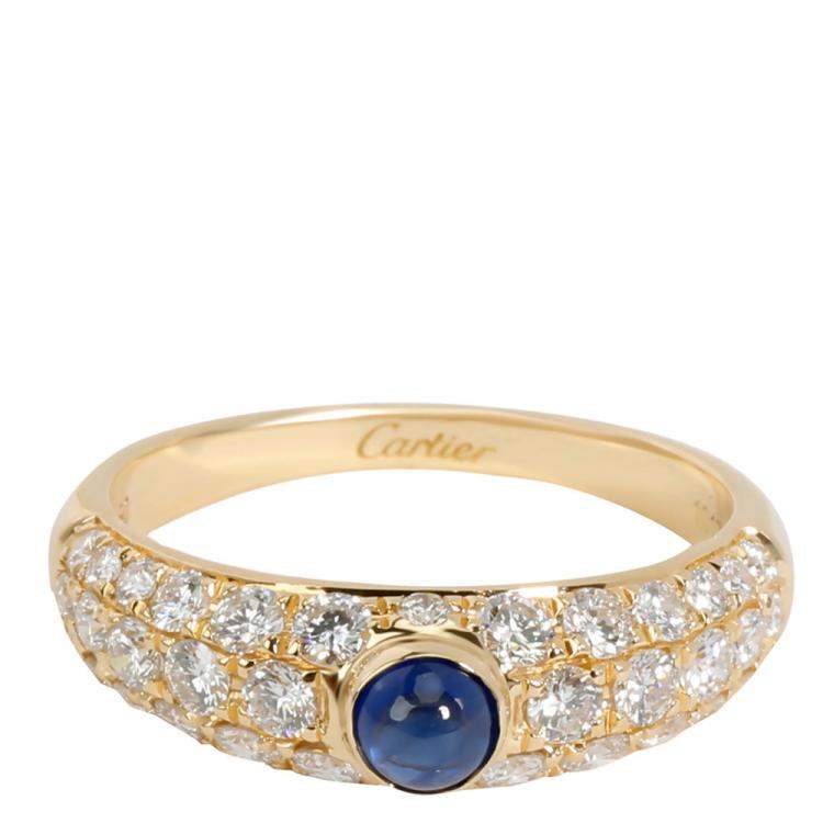 cartier cabochon sapphire