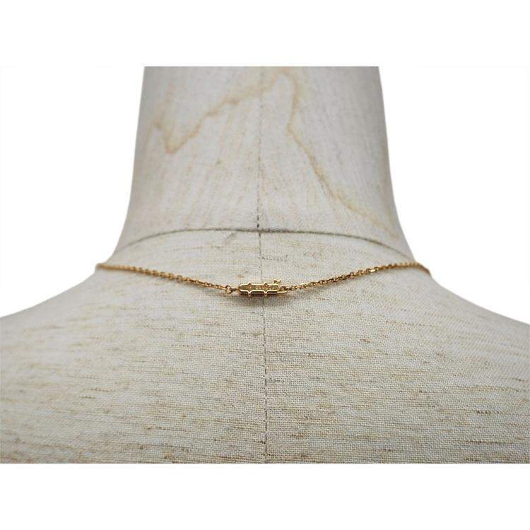 Pre Owned Cartier C Heart of Cartier Diamond 18K Yellow Gold Necklace