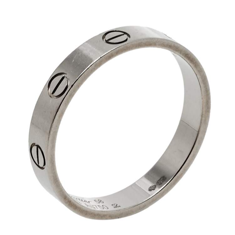cartier ring 58