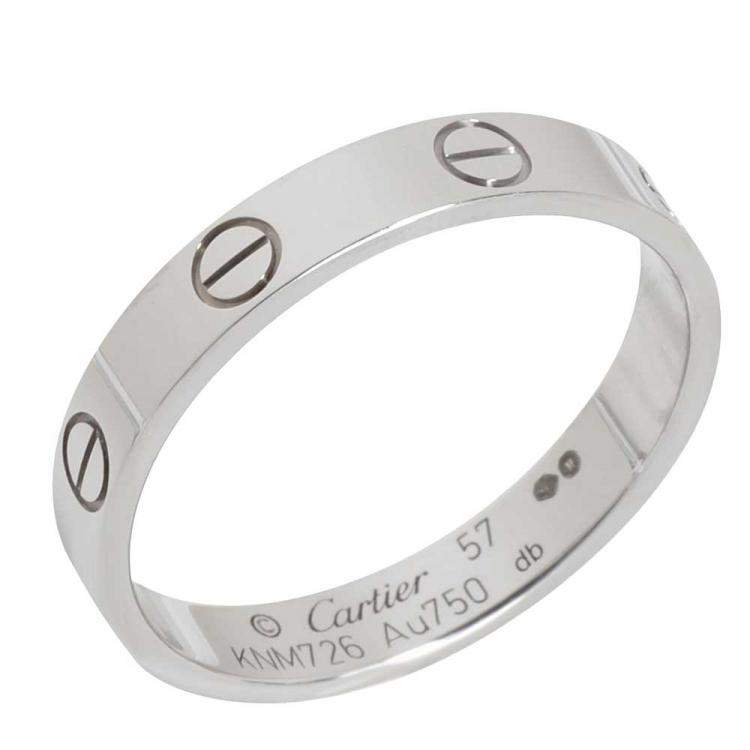 cartier love ring size 57