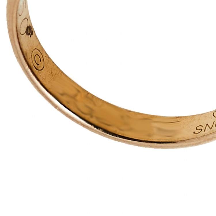 Pre Owned Cartier Trinity 18K Three Tone Gold Adjustable Cord Bracelet