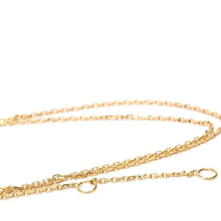 Pre Owned Cartier Yellow, Rose, White Gold Trinity Necklace
