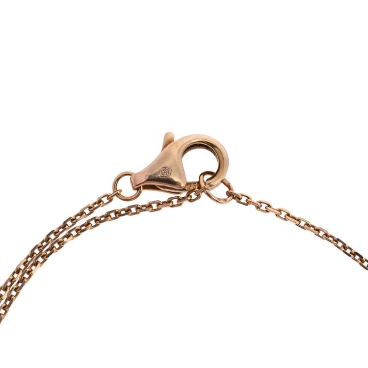 Pre Owned Cartier Trinity 18K Three Tone Gold Adjustable Bracelet