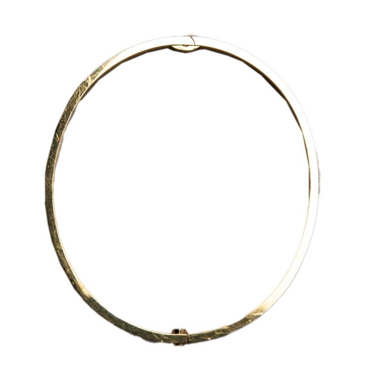 Pre Owned Cartier Love 18K Yellow Gold Narrow Bracelet SM 20