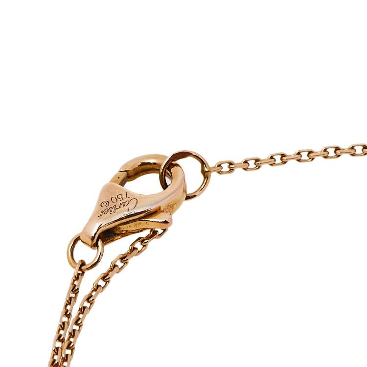 Pre Owned Cartier Trinity de Cartier 18K Three Tone Gold Bracelet