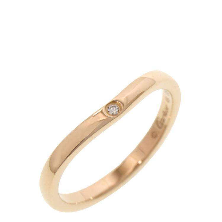 cartier ring rose gold