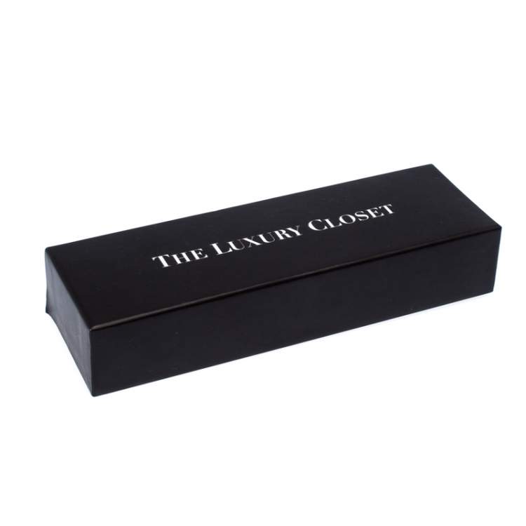 Pre Owned Cartier Love Interlocking 2 Hoops 18K Rose Gold Bracelet