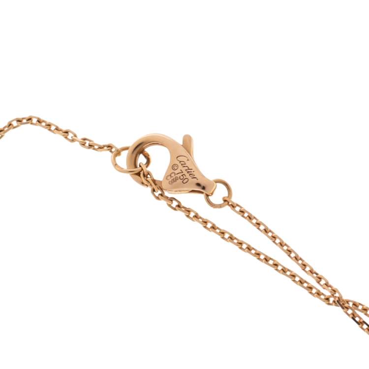 Pre Owned  Cartier Trinity de Cartier 18K Three Tone Gold Bracelet