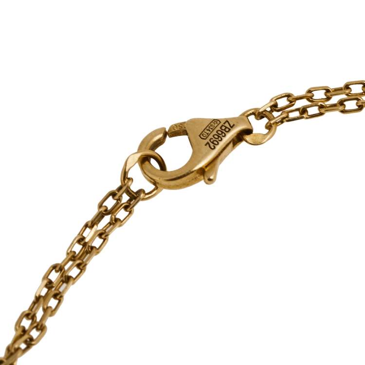 Pre Owned Cartier Love Diamond 18K Yellow Gold Bracelet
