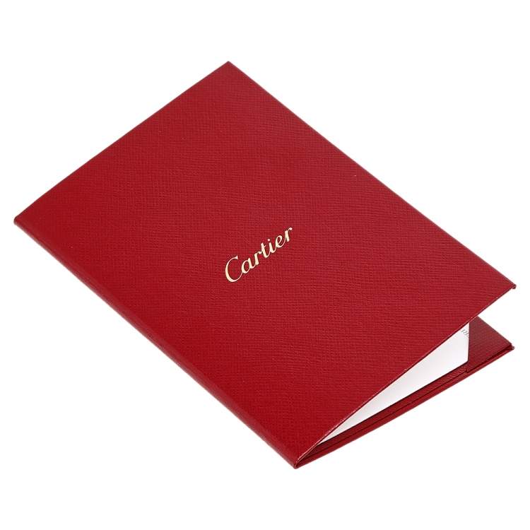 Pre Owned Cartier Love Interlocking 2 Hoops 18K Rose Gold Necklace 