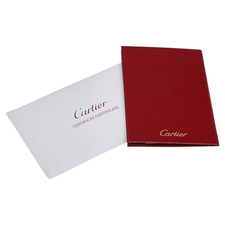 Pre Owned Cartier Juste un Clou 18k Rose Gold SM Ring Size 52