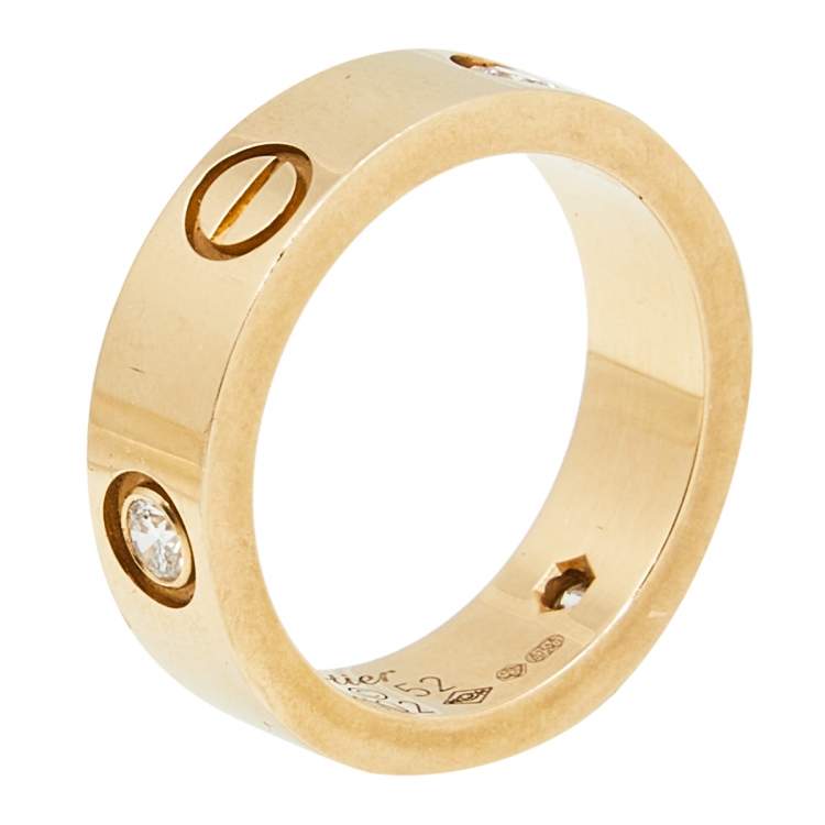 cartier size 52 ring