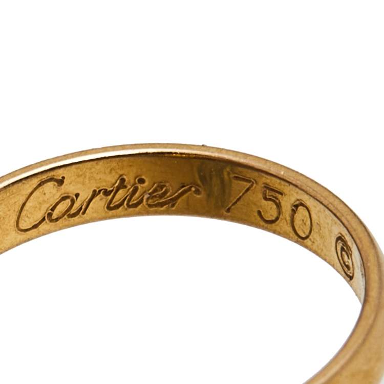 Pre Owned Cartier Trinity de Cartier 18k Three Tone Adjustable Cord Bracelet