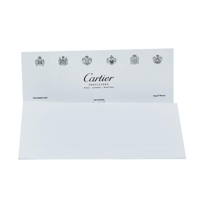 Pre Owned Cartier Love 18k White Gold Narrow Wedding Band Ring Size 48