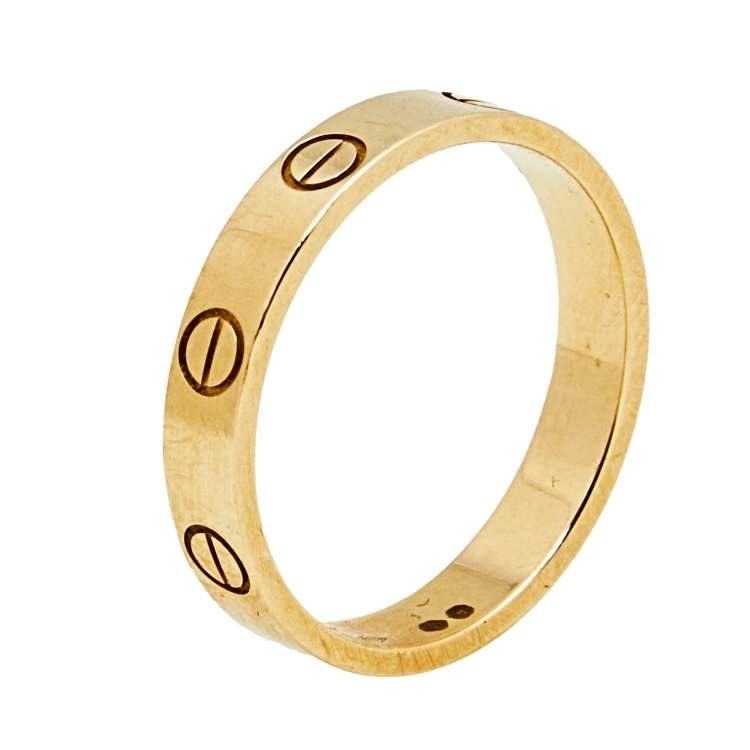 Cartier love 2025 ring size 54