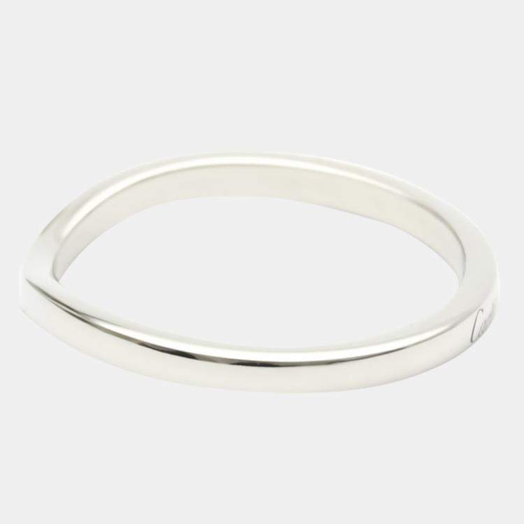مملوكة مسبقًا Cartier Ballerine Platinum Ring EU 56