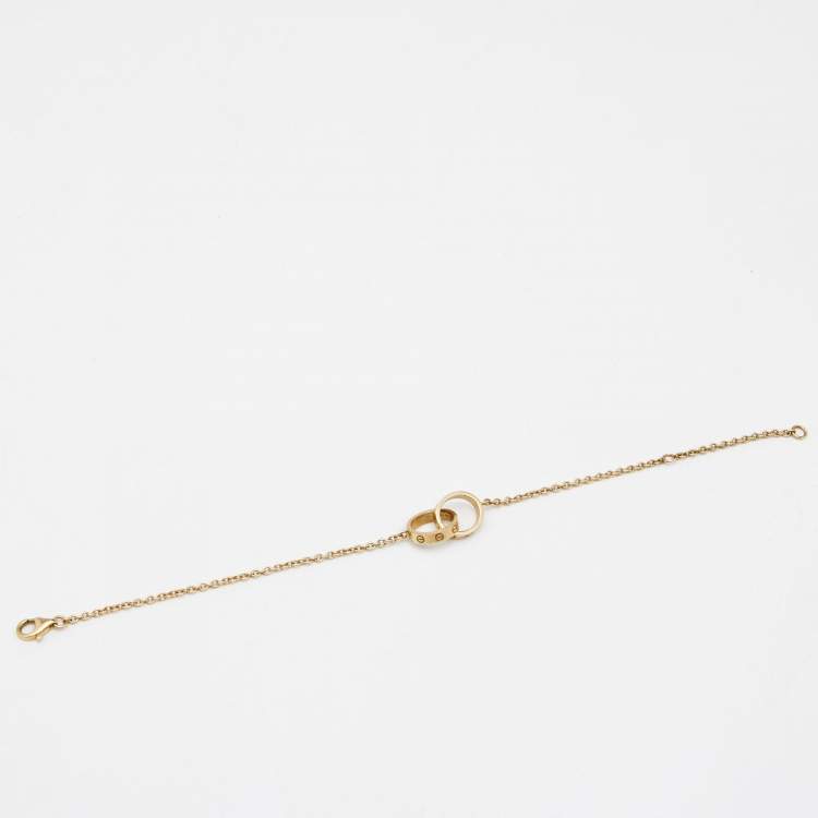 cartier love anklet