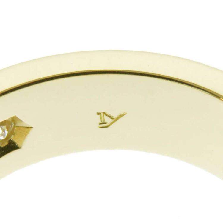 Pre Owned Cartier Love 18K Yellow Gold Diamond Ring EU 52