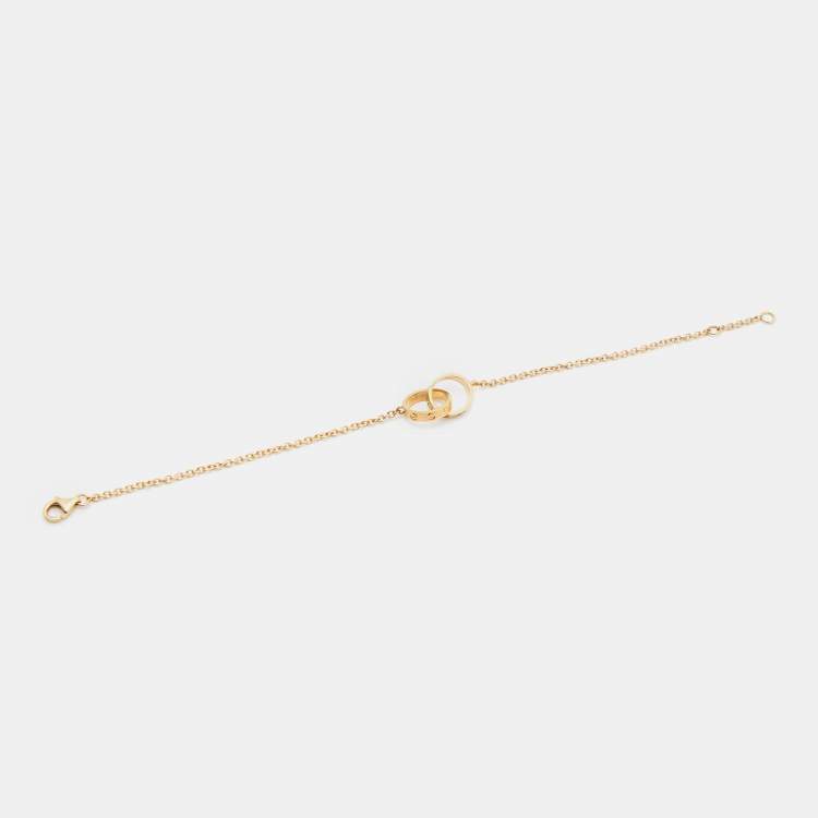 Walters Faith Garnett 18K Rose Gold Chain Link Bracelet with Diamond Oval  Clasp-56960 - Hyde Park Jewelers