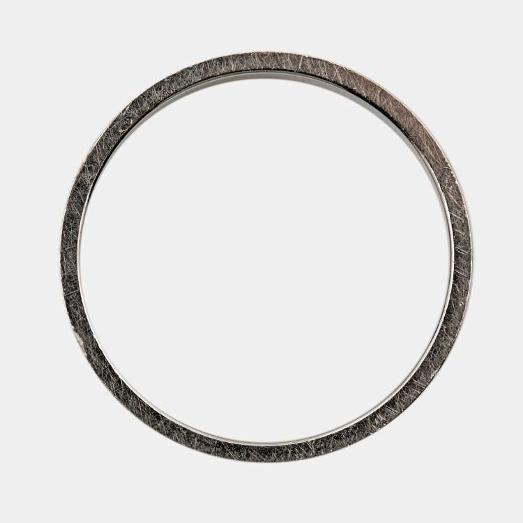 Pre Owned Cartier Love 18k White Gold Wedding band Ring Size 54