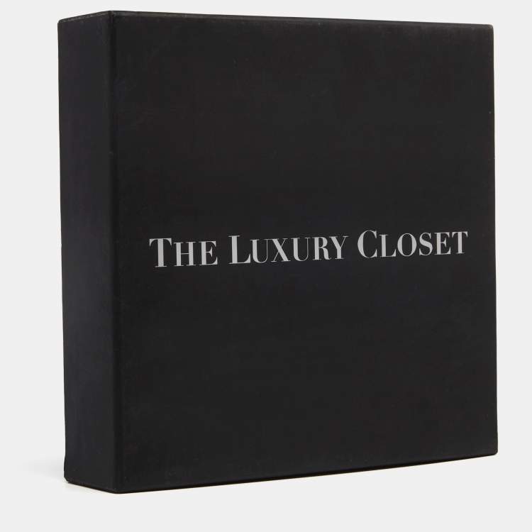 Pre Owned Cartier Love Interlocking Loop 18k Yellow Gold Chain Necklace