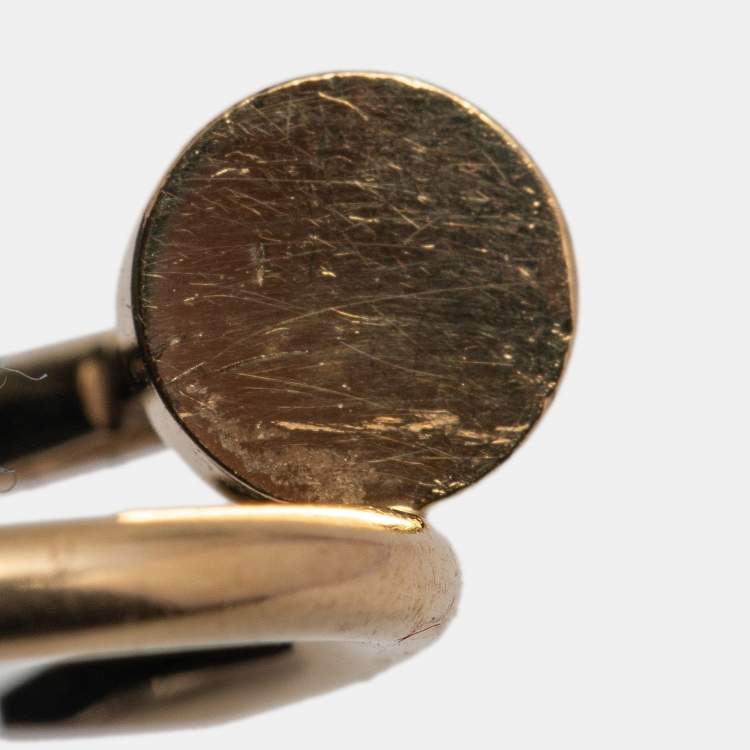 Pre Owned Cartier Juste Un Clou 18k Yellow Gold Small Model Ring Size 48