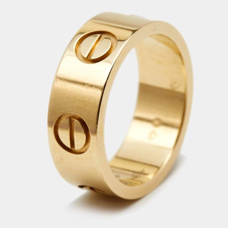Cartier Inspired Wedding Ring - BA102008 - 14K Gold