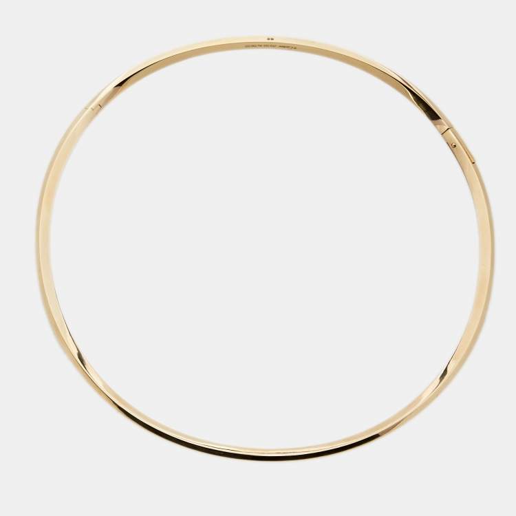 Pre Owned Cartier Love 18k Yellow Gold Necklace