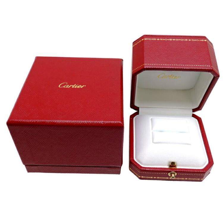 مملوكة مسبقًا Cartier Destinee Platinum Diamond Ring EU 51