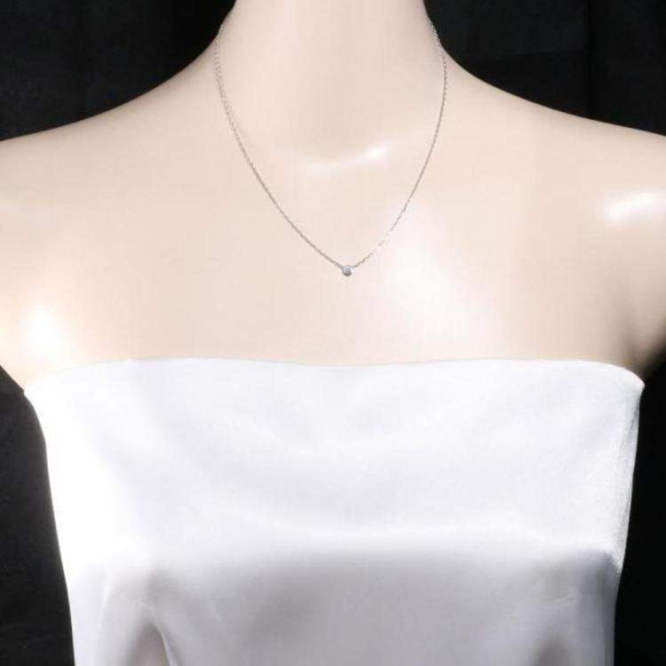 مملوكة مسبقًا Cartier Cartier  d'Amour 18K White Gold Diamond Necklace