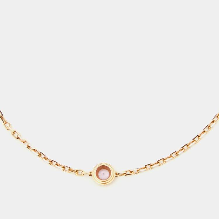 مملوكة مسبقًا Cartier D'amour Pink Sapphire 18k Rose Gold Bracelet