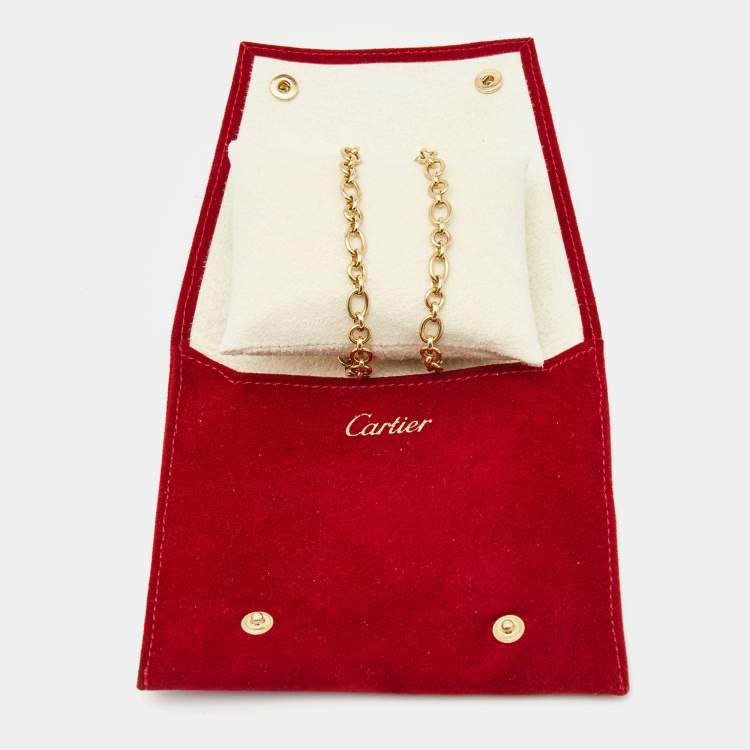 مملوكة مسبقًا Cartier 18k Yellow Gold Chain Necklace