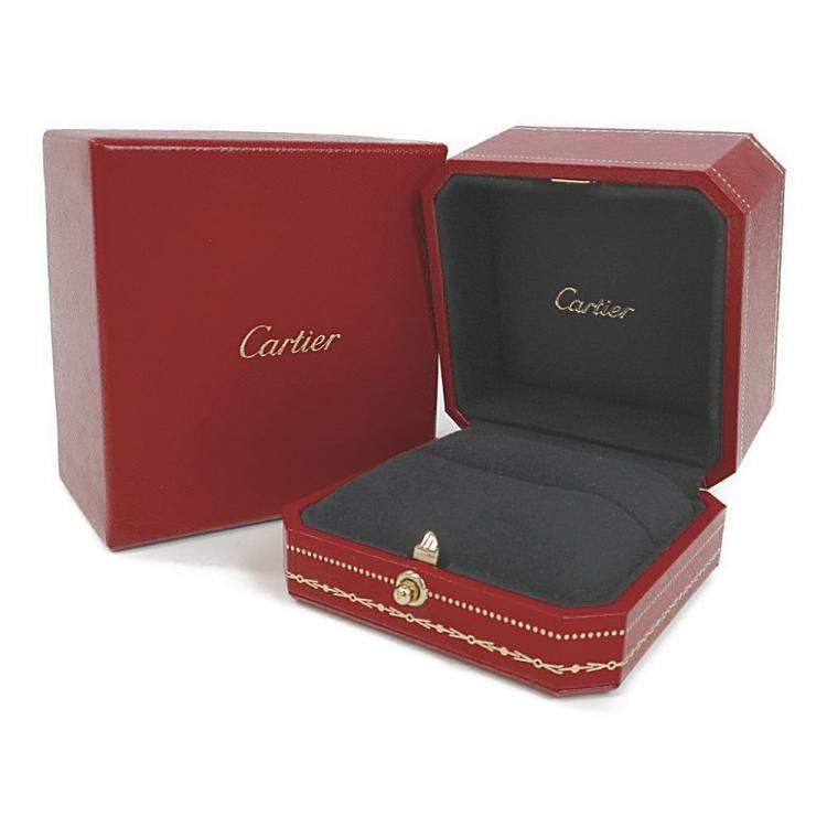 مملوكة مسبقًا Cartier Love 18K Yellow Gold Diamond Ring EU 48