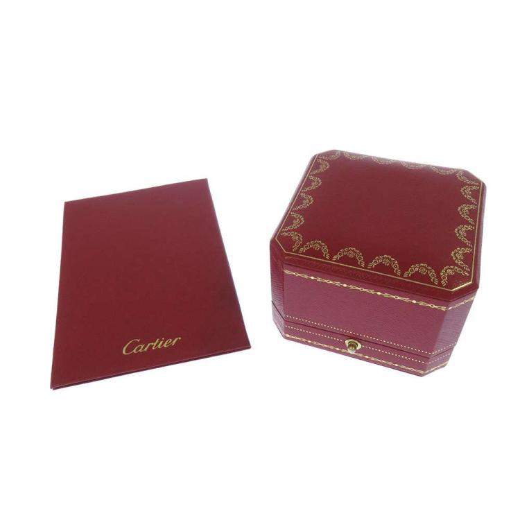Pre Owned Cartier Love 18K Yellow Gold Diamond Ring EU 49