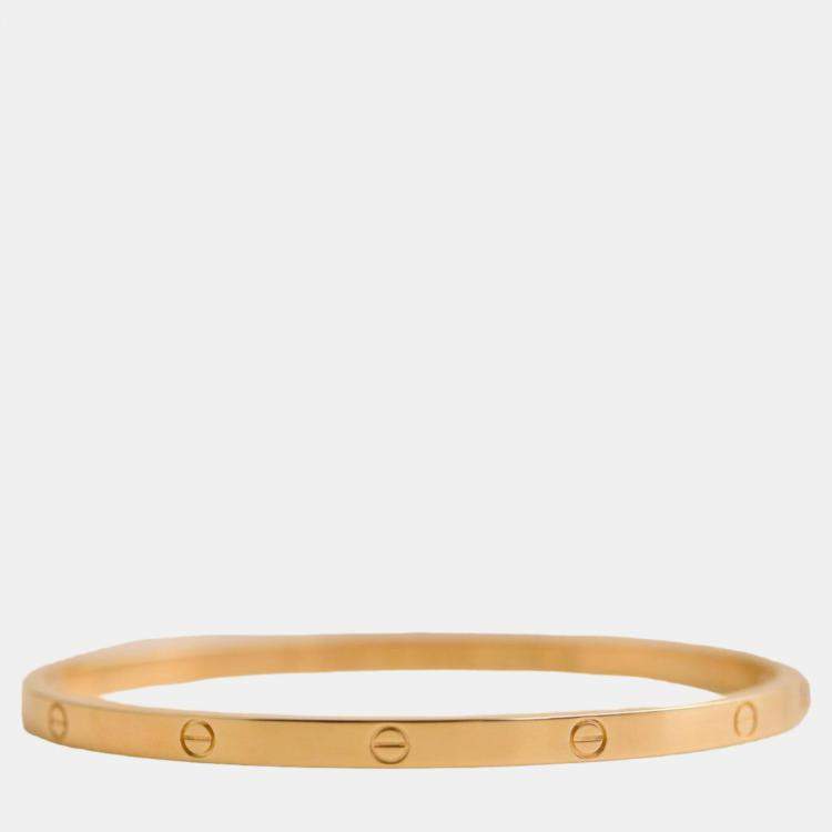 18K pink gold Cartier Love bracelet, SM/small model