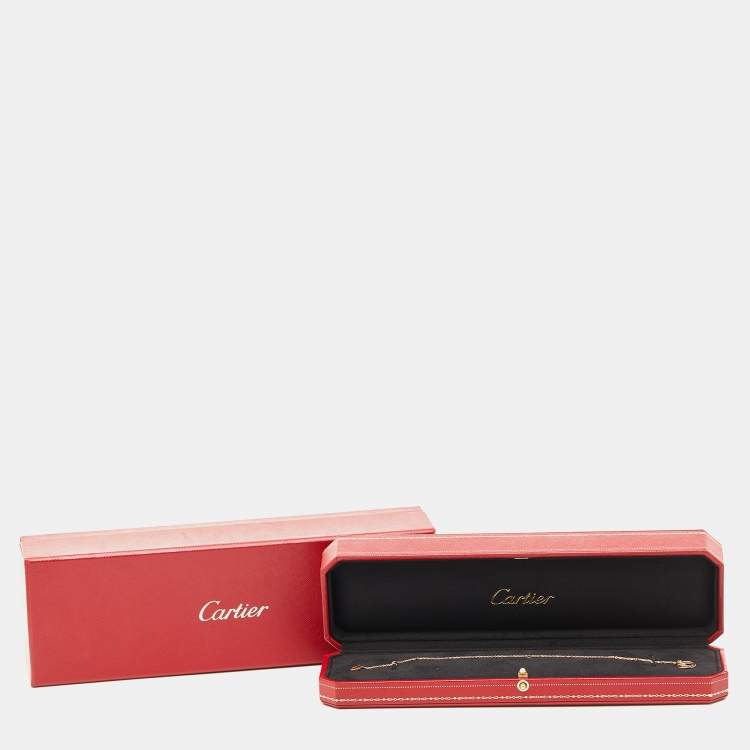 Pre Owned Cartier Trinity de Cartier 18K Three Tone Gold Bracelet