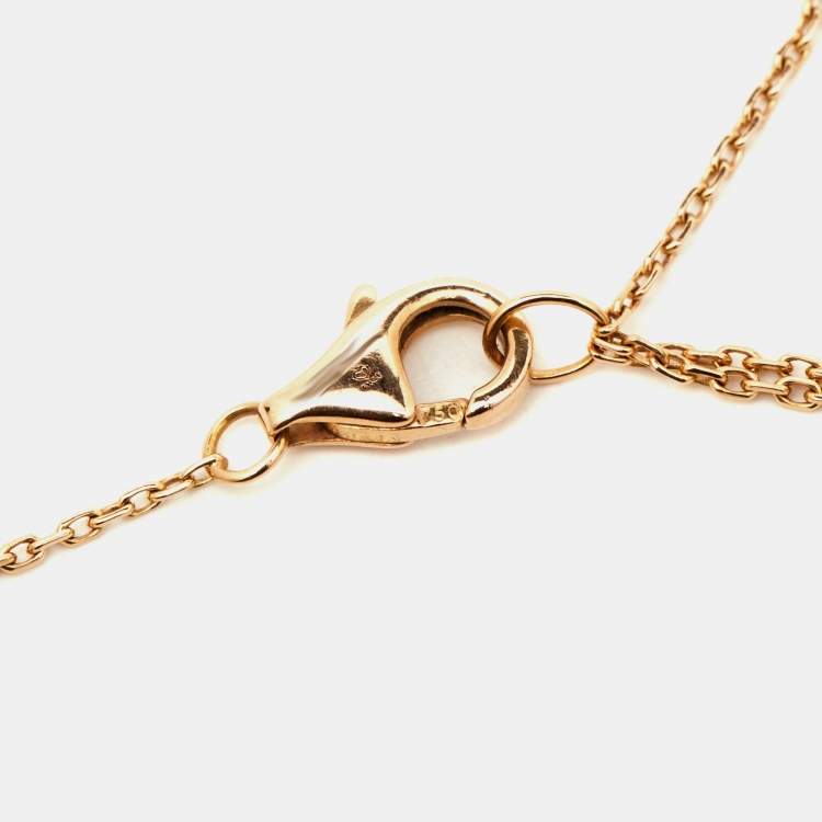 Pre Owned Cartier Trinity de Cartier 18K Three Tone Gold Bracelet