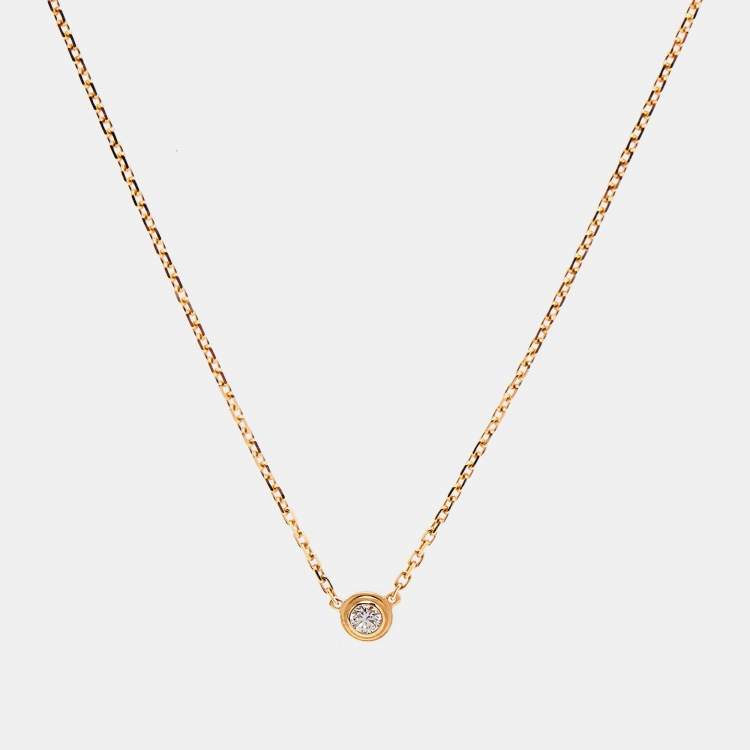 CARTIER D'AMOUR NECKLACE XS イエローゴールド Cartier d'Amour Necklace XS Yellow Gold Au750 – Catwalk