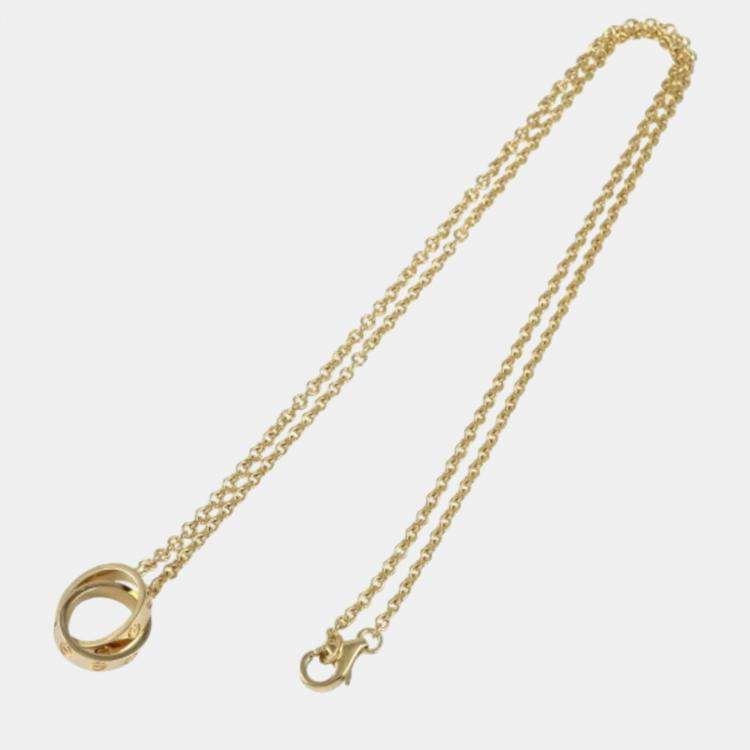 Cartier deals gold necklace