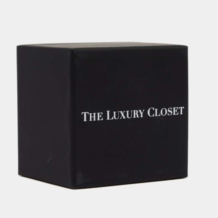 Pre Owned Cartier Lanieres 18K Yellow Gold Ring Size 48