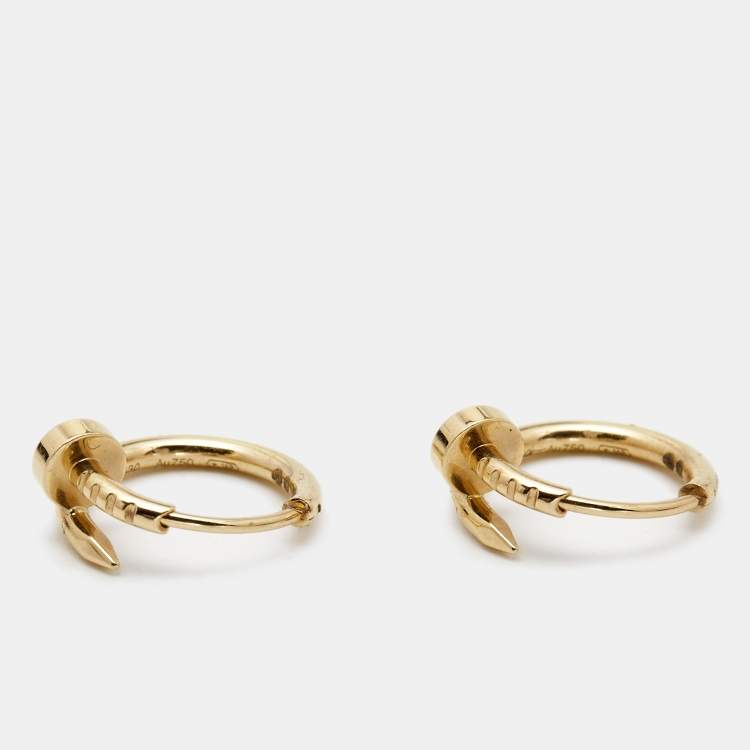 Pre Owned Cartier Juste Un Clou 18k Yellow Gold Earring
