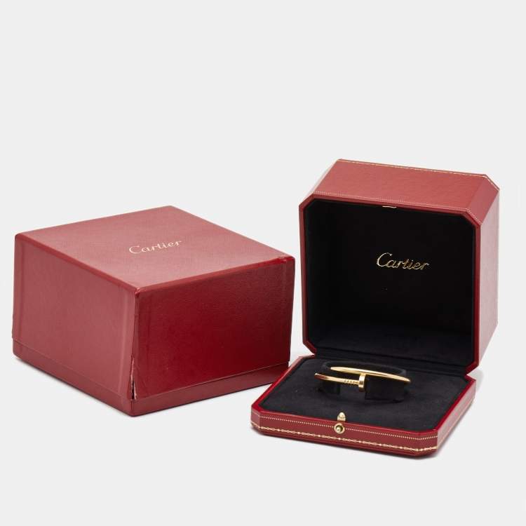 مملوكة مسبقًا Cartier Juste Un Clou 18k Yellow Gold Bracelet 16
