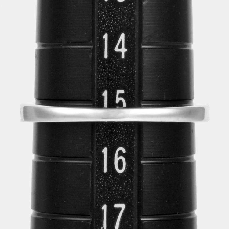 Pre Owned Cartier 1895 Solitaire Platinum Diamond Ring EU 56