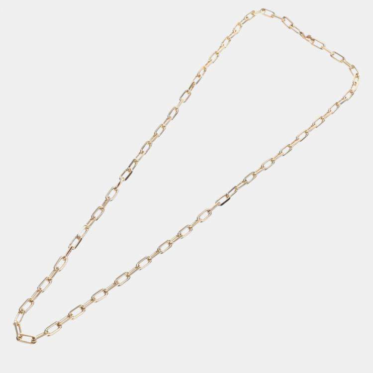 Cartier Chain Spartacus 18K Yellow Gold Necklace Cartier TLC