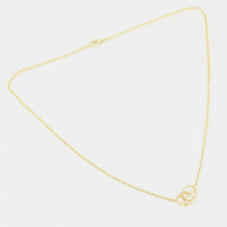 Cartier Love 18K Yellow Gold Necklace Cartier | The Luxury Closet