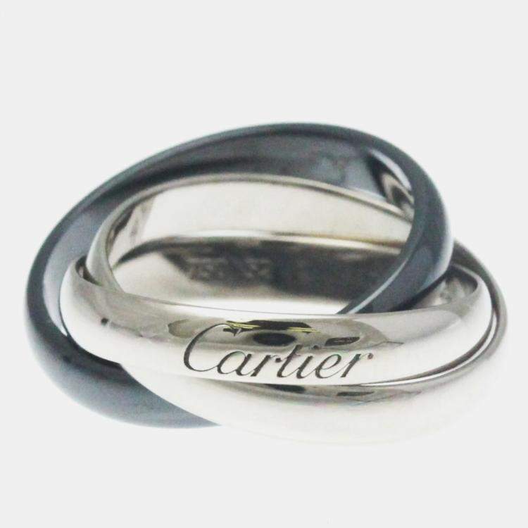 Cartier Trinity Ring ,Classic Ceramic - アクセサリー