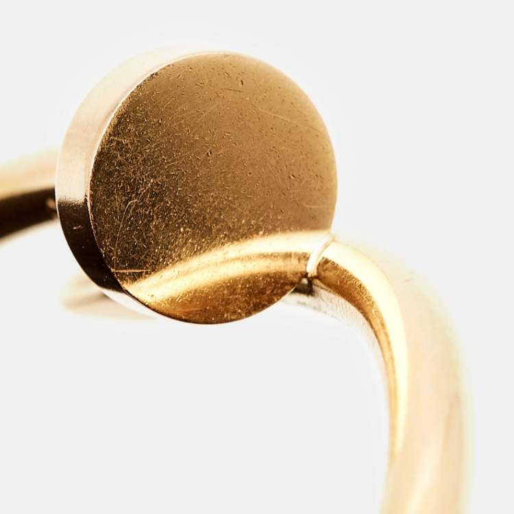 Pre Owned Cartier Juste Un Clou 18k Rose Gold Bracelet 16