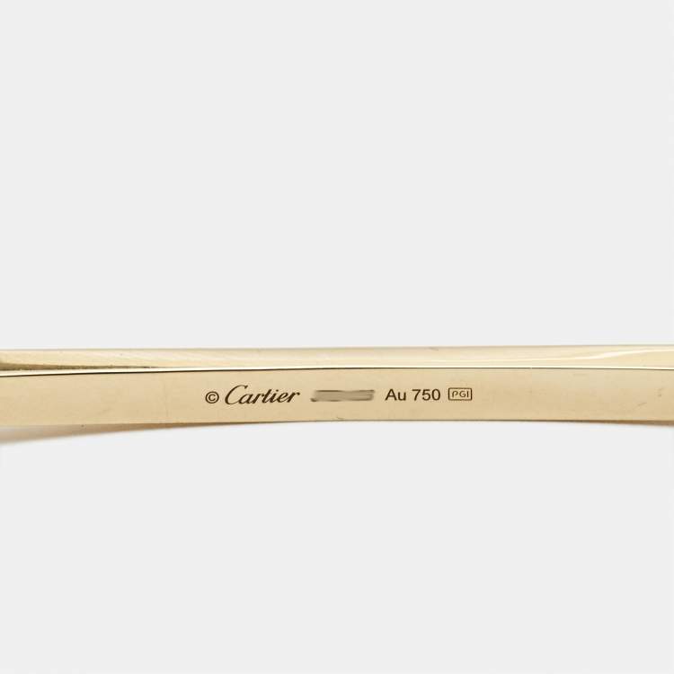 Pre Owned Cartier Love 18k Yellow Gold Collar Necklace
