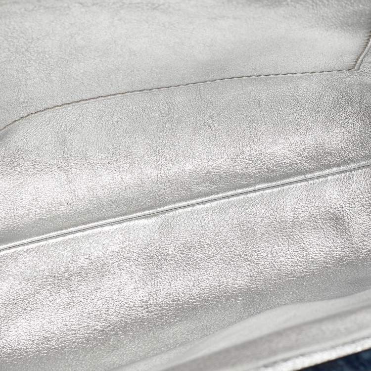 مملوكة مسبقًا Cartier Black Ostrich Feather and Leather Clutch